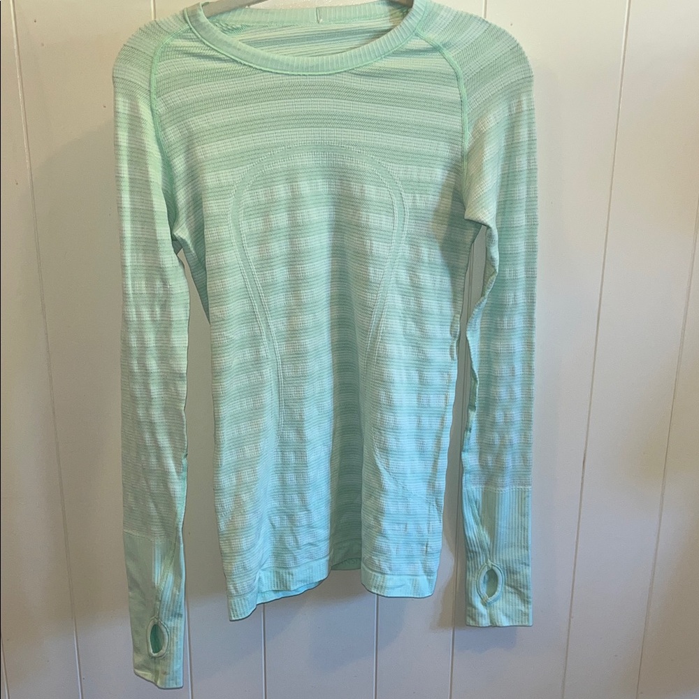 lululemon athletica Mint Long Sleeve Top